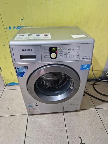 kreditle pitiminutka: Paltaryuyan maşın Samsung, 6 kq, İşlənmiş, Avtomat, Qurutma var, Kredit yoxdur, Ödənişli çatdırılma — 2