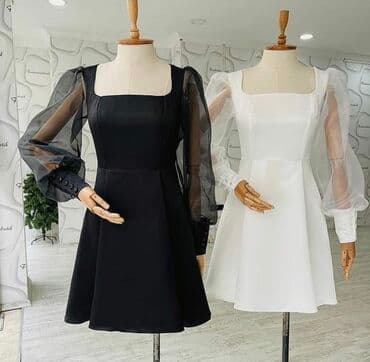 M razmer Ağ rəngdə paltar satılır Cəmi bir dəfə məzun gününə