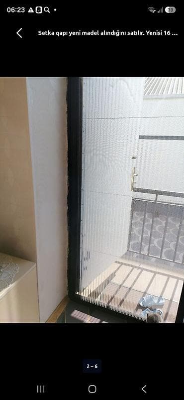 Setkalar: Yeni setka qapı aldığına bunu satiram.Yeni setka ayin 21 hazir olacaq — 5