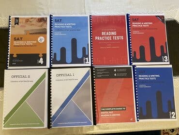 SAT üçün kitablar. Yeni və səliqəli işlənmiş Part 4 - 10 manat lalafo.az -da SAT üçün kitablar. Yeni və səliqəli işlənmiş Part 4 - 10 manat