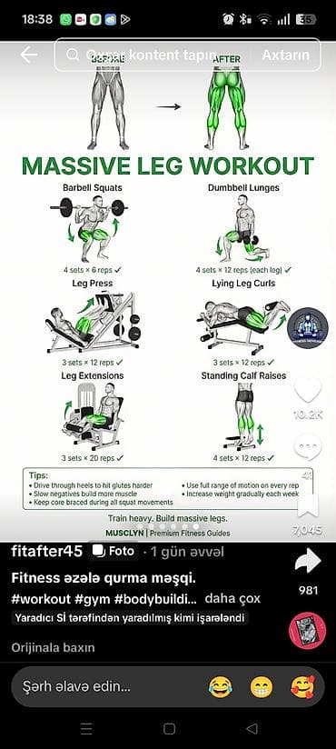 Şəxsi fitnes məşqçiliyi və bədənformalaşdırma xidməti - Məqsəd — 7