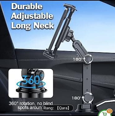 mini cooper kreditle: Universal Cup Holder Phone Mount – avtomobil fincan qəlibinə taxılan — 5