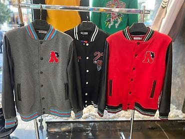 sort: Unisex kollecsiya – varsity stilində snap düyməli jaketlər — 10