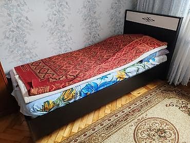 portret sekiller: Təknəfərlik çarpayı, Bazasız, Matrassız, Siyirməsiz — 3