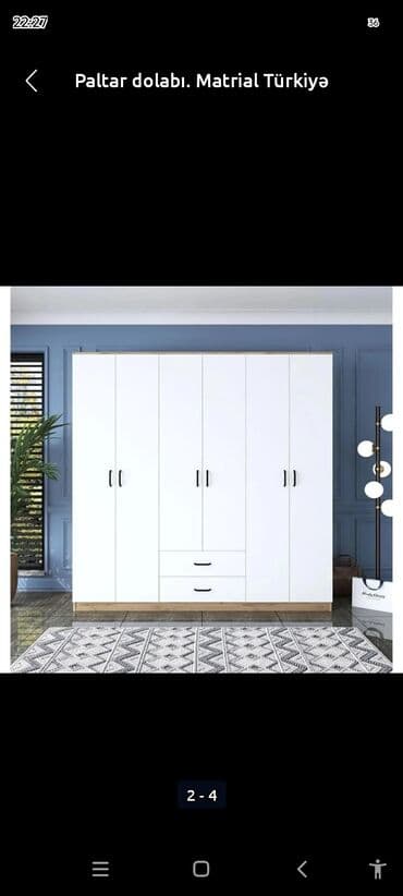 ağaç satış: Açılan, 4 qapılı Düz dolab, Şifonyer, Türkiyə — 3