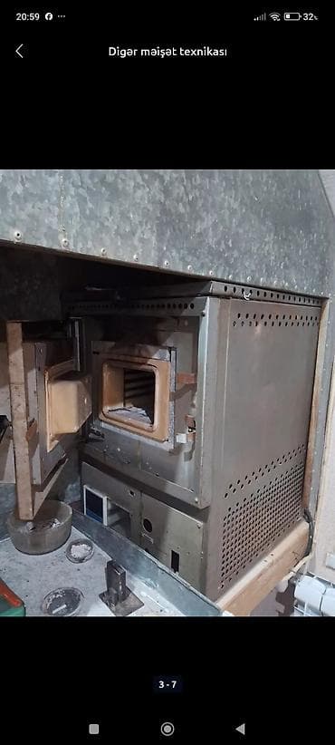 Sənaye tipli elektrik mufel sobası və ventilyasiya olunan işləmə — 2
