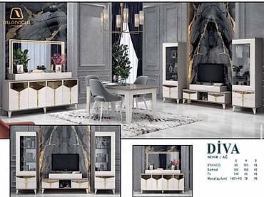 Yeni, Komod, Servant, TV altlığı, Kredit var