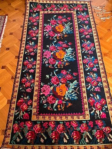 eva ayaqaltılar: Qədim xalça, 40 il, Azərbaycan, Vəziyyəti: Əla — 4