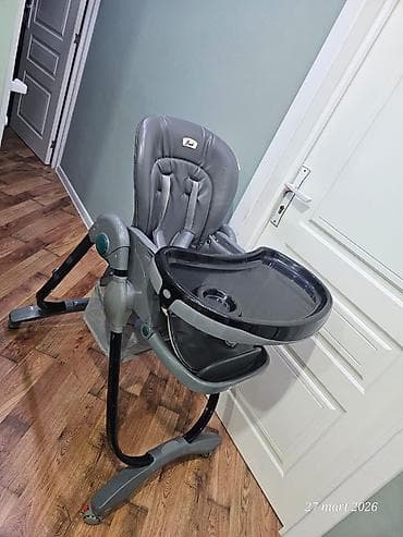 стуля: Uşaq yemək stulu – Pearl brendi, boz rəng Xüsusiyyətlər: - Rahat — 4