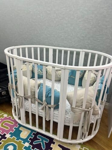 taxt kiravatlar: Oğlan və qız üçün, Yumru, Beşik, Dəst ilə, Matras ilə, Yellənmə mexanizm ilə — 1