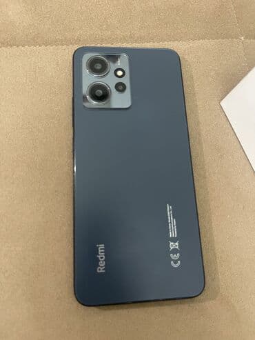 Redmi Note 12, 128 GB, rəng - Mavi, Düyməli, Sensor, Barmaq izi