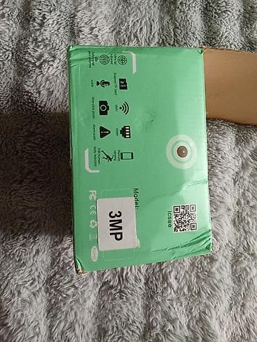 WiFi Smart Camera – 3MP - 3MP yüksək keyfiyyətli görüntü - Wi‑Fi