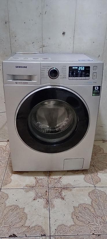 Paltaryuyan maşın Samsung, 7 kq, İşlənmiş, Avtomat, Qurutma var, Ödənişli çatdırılma