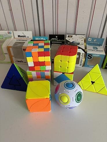 Развивающие игрушки: Muxtelif cur kubik rubikler heresi yeni veziyyetde ve hamsi at lalafo.az — 2 Развивающие игрушки: Muxtelif cur kubik rubikler heresi yeni veziyyetde ve hamsi — 2