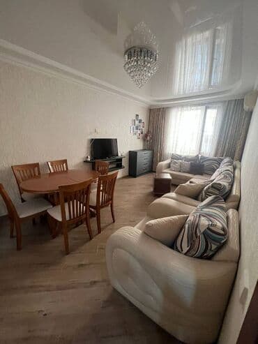 bina az kiraye evler 9 mkr: Bakı, 3 otaqlı, Köhnə tikili, m. Həzi Aslanov, 80 kv. m — 2