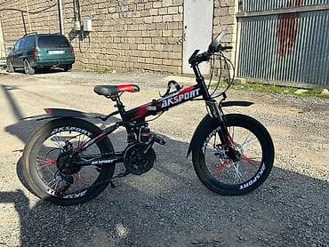 18 dyumlu velosiped: AKSPORT qatlanan dağ velosipedi - Qatlanan alüminium tipli gövdə – — 1