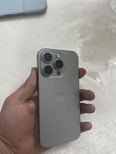 IPhone 15 Pro, Gümüşü, Face ID