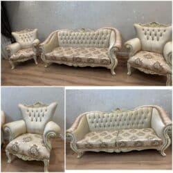 acilan divan modelleri: Klassik divan ve 2 kreslo 700 azn. Seliqeli işlenib. Baha alinib — 1