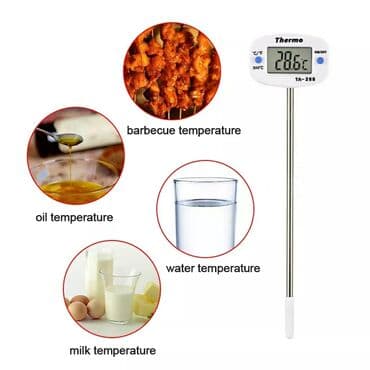 toyuq əti: Qida termometri Termometr -50•C~ +300•C Qidanın, mayenin, etin ve s — 2