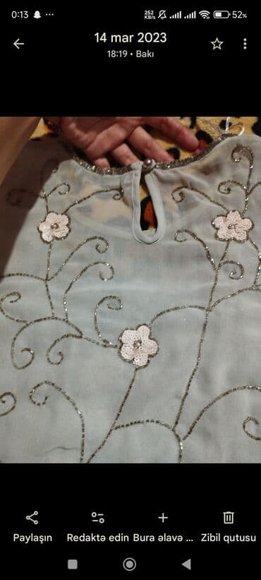 Toy paltarları və aksesuarları: Maksi Ətək, Bershka, Trikotaj, L — 8