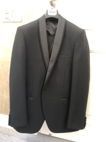 джинсовые мужские костюмы: Beylik smoking(slim fit) original Jakamen di. Bir defe geynilib 1200 — 6