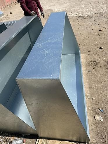 Restoran, kafe avadanlığı: Sink fırını üçün sənaye tipli metal havalandırma-kub (yığıcı) qabı - — 3