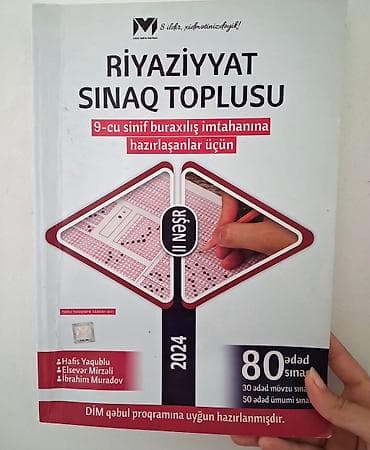 Testlər: Kitablar səliqəlidir, təcili satıldığı üçün qiyməti münasib qoyulub — 6