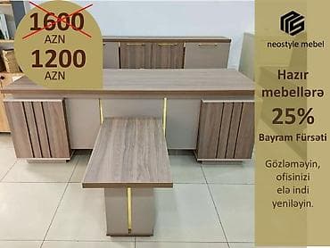 Hazır mebellərə -25% Bayram Fürsəti! – Gözləməyin, ofisinizi elə indi