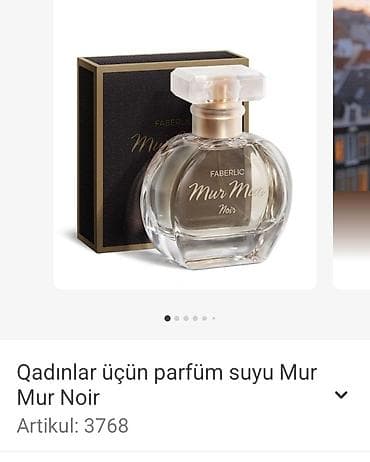 stringer alt geyimi: Faberlic Mur Mur Noir – qadınlar üçün parfüm suyu Artikul: 3768 - — 1