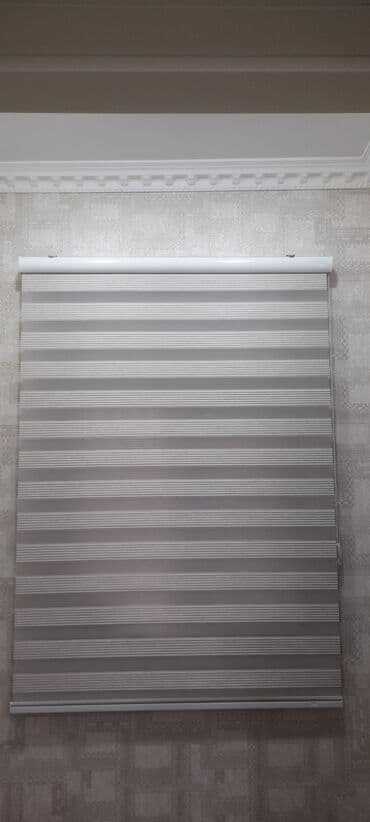 Pastel dəstləri: Zebra jalüz pərdə.uzunlugu 192. eni 132 az islenib hec bur prablem — 2