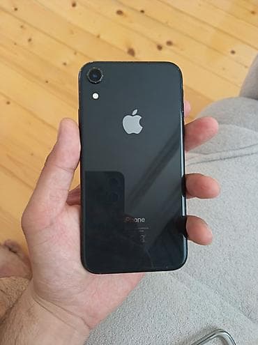 note 13 pro: IPhone Xr, 128 GB, Qara, Barmaq izi, Face ID — 2