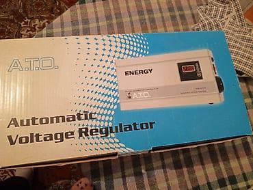 elektrik stabilizator: A.T.O. ENERGY avtomatik gərginlik tənzimləyicisi (Automatic Voltage — 1