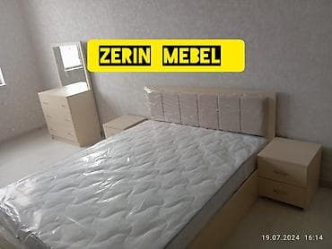 çarpayı dəsti: İkinəfərlik çarpayı, 2 tumba — 1