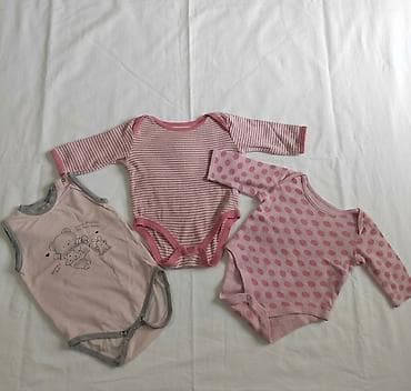 Детский мир: Комплект, Для девочек, 0 - 3 мес. — 3