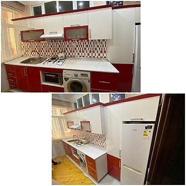 Metbex mebeli 400 azn. Materiali akril. Olcusu 4m. Ustunde