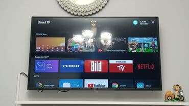 140 ekran samsung tv: HAUSER Smart TV - Ekran: Yastı, 107 ekran (təxmini 40–43 düym — 2