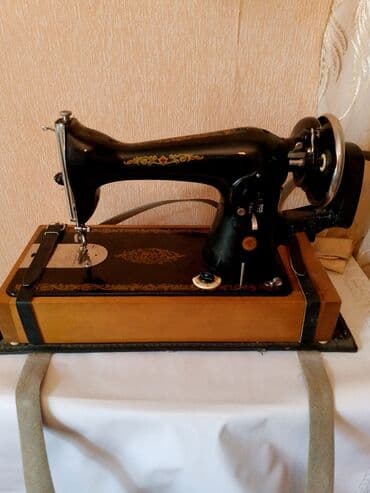 dəri tikən maşın: Tikiş maşını İşlənmiş,Mexaniki, 1 saplı, Ünvandan götürmə — 1