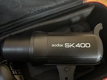 usb tester: Foto avadanlıqlar dəsti: - 4 ədəd Godox SK400 monoblok flaş başlığı — 3