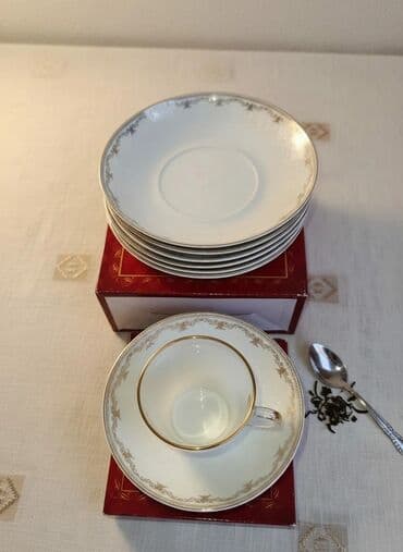 Nəlbəkilər, 6 ədədli dəst, rəng - Ağ, Farfor, Türkiyə lalafo.az -da Nəlbəkilər, 6 ədədli dəst, rəng - Ağ, Farfor, Türkiyə