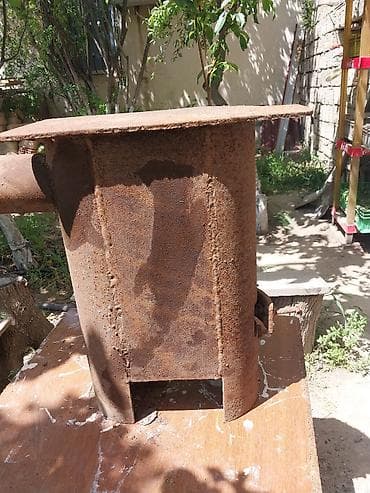 Dəmir qaz peçi yaxşı işlək vəziyyətdə əlaqə üçün:0555799730 — 1