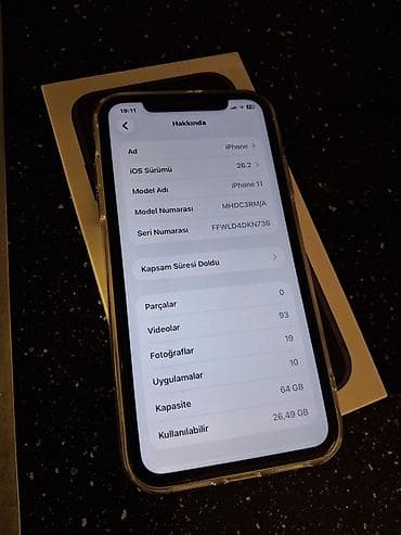 rdr2 disk ps5: IPhone 11, 64 GB, Ağ, Simsiz şarj, Face ID, Sənədlərlə — 4