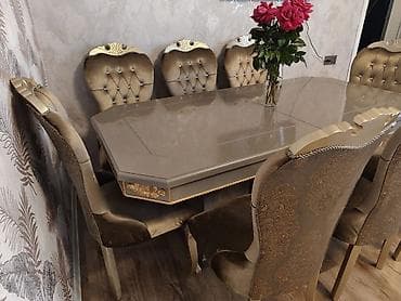 L🅰️/ masa dəsti 8 ədəd oturacaqla 700azn. Masa açılır. İdeal