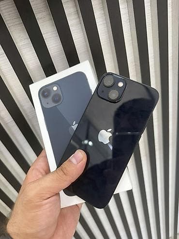 IPhone 13, 128 GB, Midnight, Zəmanət, Simsiz şarj, Face ID lalafo.az -da IPhone 13, 128 GB, Midnight, Zəmanət, Simsiz şarj, Face ID