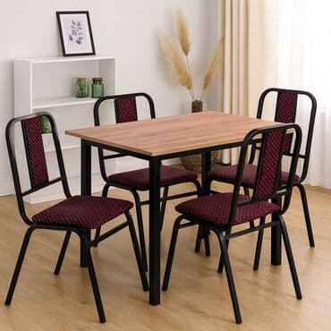 Qonaq masası, Yeni, Açılmayan, MDF, Dördbucaq masa