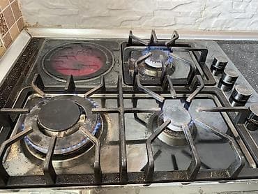 iwlenmiw mini soyuducular: Qarışıq sobası Quraşdırılan, 4 gözlü — 4