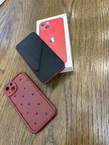 apple x ikinci el: IPhone 13, Qırmızı, Face ID — 2