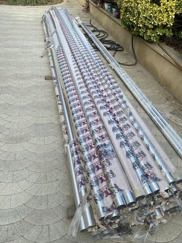 dəmir boru satışı: Alüminium borular satilir Ölçülari:Diametr-65mm Qalinlig-3mm 1metrin — 2