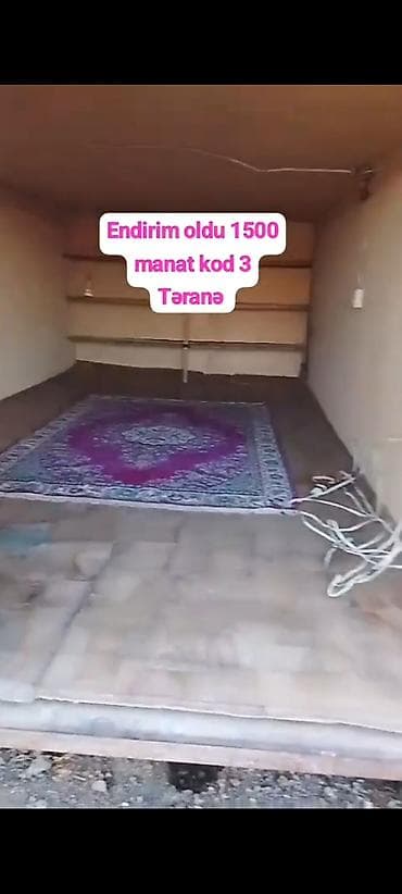 1 otaqlı böyük səliqəli dəmirdən ev son qiymət hara istəsəniz apara