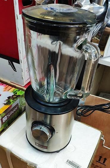 kokteyl blenderi: Blender kokteyl silver turk istehsali 750 watt 1.5 litr şüşə qabli — 5