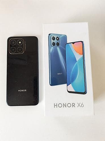 15 pro max 512: Honor X6, 4 GB, rəng - Qara, İki sim kartlı — 2
